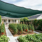 SUNNY GUARD Sun Shade Cloth, 6.5 x 16.5 FT Green HDPE Mesh - color: 90 SHADE-GREEN, size: 6.5 FT x 16.5 FT