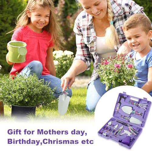 Gardening Gifts for Mom Kit, Garden Hand Tool Set for Women