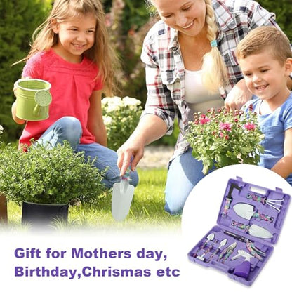 Gardening Gifts for Mom Kit, Garden Hand Tool Set for Women