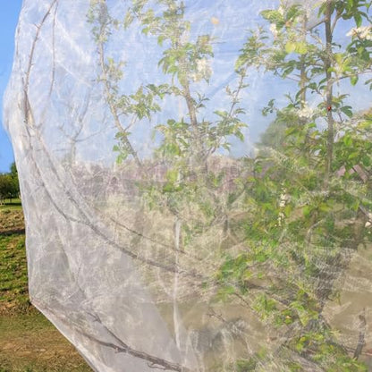 MR FIVE 6.4 x 8 ft Bird Barrier Netting Mesh with Drawstring,Extra Large Bird Netting for Fruit Trees,Garden Tree Netting for Protect Fruit Tree Vegetable Flower