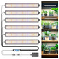 Wolezek 14in Grow Light Strip for Indoor Plants, Full Spectrum - size: 6 Pack