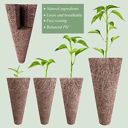 Tigvio 126 Piece Hydroponic Pods Kit - size: 126 piece