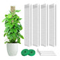 Plastic Moss Pole for Monstera and Climbing Plants, 24-Inch, 4-Pack