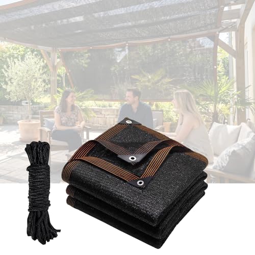 90% Shade Cloth Dog Kennel Shade,Shade tarps for Outdoors Sturdy 6.5 x8 FT - size: 6.5 x 8 FT