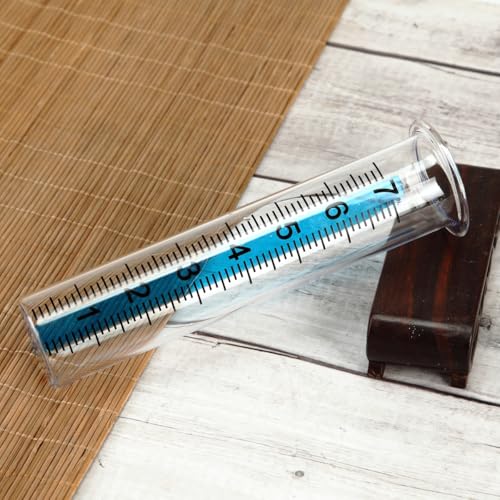 BinaryABC 8.3" Glass Rain Gauge Replacement Tube, Outdoor Rain Meter
