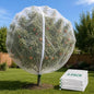 3 Pack 12x12 ft Large Fruit Tree Netting Covers with Zipper & Drawstring - size: 12x12 ft