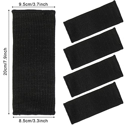 Neer 4 Pair Protective Arm Sleeves Cover,7.9 Inch,Black - color: Black, size: 7.9 Inch