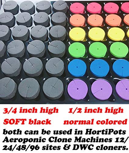 Clone Collars 2 inch Neoprene Inserts, 6-Colors-Mixed, Pack of 72 - color: 6-colors-mixed