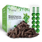 LETPOT 200 Pcs Seed Pod Kits, Replacement Root Growth Sponges Seed Pods, Seed Starter Sponges Kit for Hydroponic Indoor Garden System with 100 Sponges, 100 Stickers - size: 200 PCS