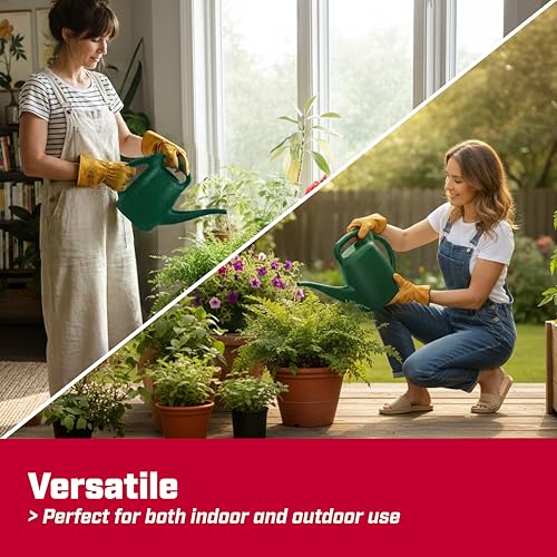 CHAPIN 48005 1/2-Gallon Watering Can, Easy-Pour Dual Handle Design - style: 0.5 Gallons, Green