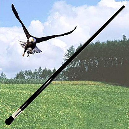 Birds Scarer Hawk Flying Kite Simulated Hawk Flash Reflective Device Professional Pigeon Scarer for Outdoor Home Garden Farm