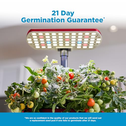 AeroGarden Harvest Lite, Cherry Red - color: Cherry Red, style: Harvest Lite