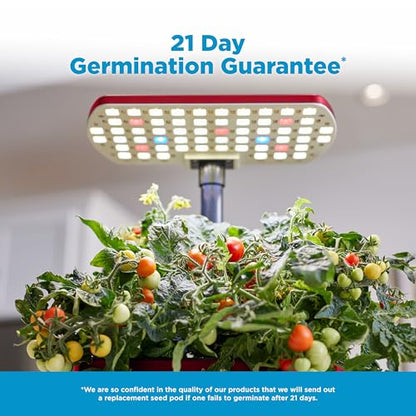 AeroGarden Harvest Lite, Cherry Red - color: Cherry Red, style: Harvest Lite