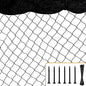 BSTPCOO Bird Nets 25'x100' with 1" Mesh, Nylon Poultry Net Over Chicken Run - size: 25'×100'-1''