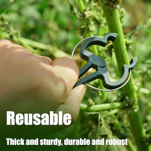 10 Pack Stackable Plant Support Stakes, Adjustable Moss Pole