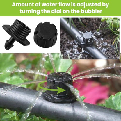50 Pcs Adjustable Drip Irrigation Emitters for Raindrip 157005B