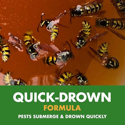 Spectracide Wasp, Hornet & Yellowjacket Trap, 1 Count - size: Trap (Pack of 1)