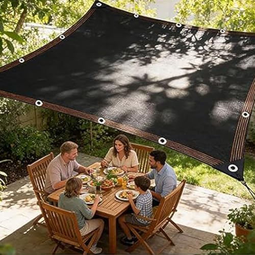 90% Shade Cloth Dog Kennel Shade,Shade tarps for Outdoors Sturdy 6.5 x8 FT - size: 6.5 x 8 FT