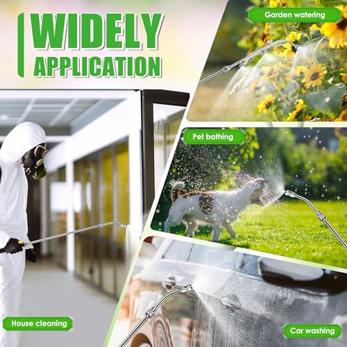 Enhon Sprayer Wand Replacement with 3 Hole Nozzle & Adjustable Nozzle