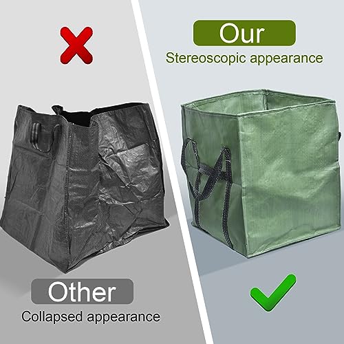 Yard Waste Bags, Reusable Foldable Garden Leaf Bag Lawn Bags