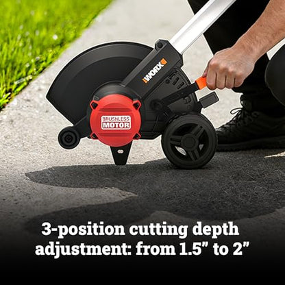 WORX Cordless Lawn Edger, 20V 7" Trencher for Lawn Border Tending, WG898.9 - style: Lawn Edger/Tool Only
