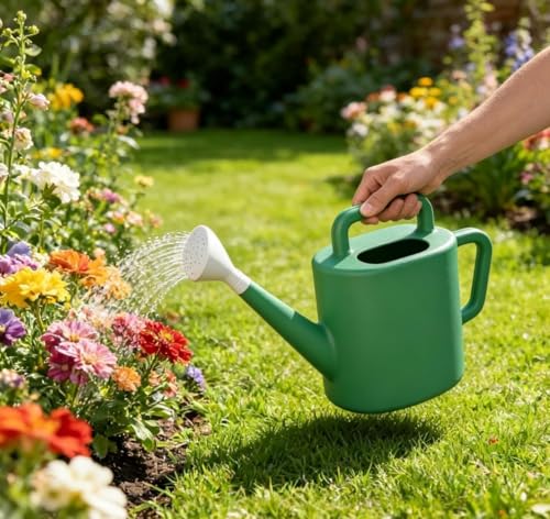 Watering Can 2 Gallon for Indoor Plants, Garden, Outdoor Plant House Flower