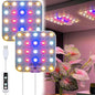 Under Shelf Grow Light, Auto Timer, Dimmable, Pinkish White, 1-Pack - color: Pinkish White
