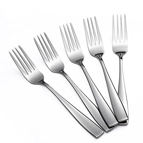 Eslite Stainless Steel Dinner/Salad Forks Set,12-Piece,8 Inches - size: 8 inches