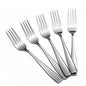 Eslite Stainless Steel Dinner/Salad Forks Set,12-Piece,8 Inches - size: 8 inches