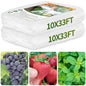 Garden Netting 10x33FT 2 Pack Ultra Fine Mesh, Insect Barrier Bird Netting for Garden Protection, Insect Bug Netting Garden Net for Protecting Plants Vegetables Flowers Fruits - size: 10*33 FT-2PCS