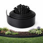 Gardzen 20-Foot x 3-Inch Landscape Edging Garden Border with 24 Spikes - color: Black, size: 3IN-20FT