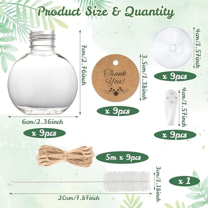 Plastic Window Propagation Stations Hanging Plant Propagation Vases