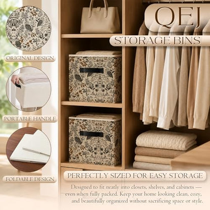 Owl Storage Basket Bin - color: Zoon owls