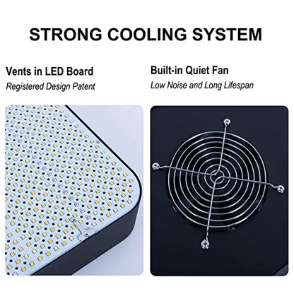 FECiDA 2026 Upgrade Professional 800W LED Grow Light, 800 Watt Actual Power - size: 800 Watt
