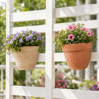 6 Packs Terracotta Pots Hanger Hooks,Thick Stainless Steel Plant Hanger