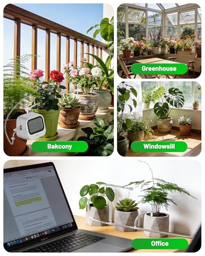 [All-New 2027] Automatic Plant Waterer for Indoor, Unistyle Plant Watering Devices for Potted Plants, Drip Irrigation System with Programmable
