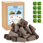 50 Pack Square Seed Starter Pods for Indoor Hydroponics Growing System, 50pcs Squared Grow Sponges with 10 Square Pods Labels, Supplies Replacement Compatible with IDOO, QYO, LYKO - size: 50 Pack Square Sponges