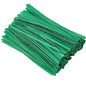 500 Pcs 5" Green Paper Twist Ties, Bread Ties Twisty-Ties for Party Cello Candy Bread Coffee Bags Cake Pops - color: Green