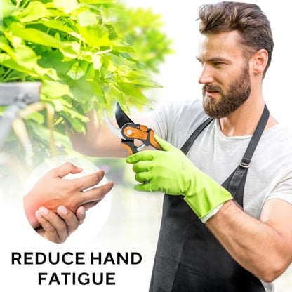Bypass Pruning Shears and Hand Pruners for Gardening, Garden Clippers