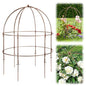 NNG 26 Inch Bird Cage Plant Support, Metal Grow-Through Cage with Dome Top