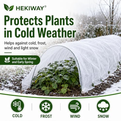 10 FT x 30 FT Frost Cloth, Plant Covers for Freeze Protection - size: 10Ft x 30Ft