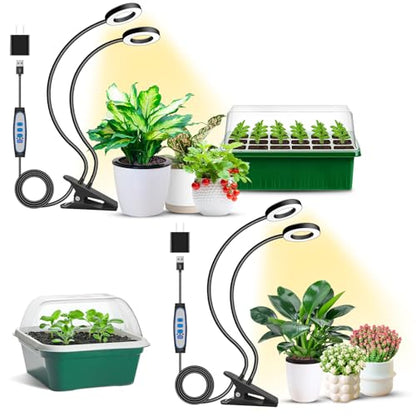 Plant Lights for Indoor Growing,192 LED Full Spectrum Plant Light - size: 2 Pack grow light