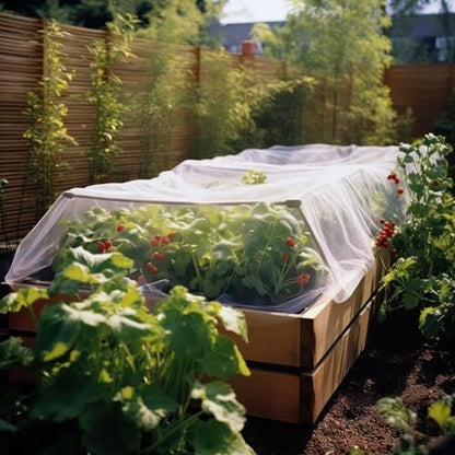 Garden Netting Cover for Bird, Insect & Bug Protection | 10x30 FT Fabric - size: 10x30 FT