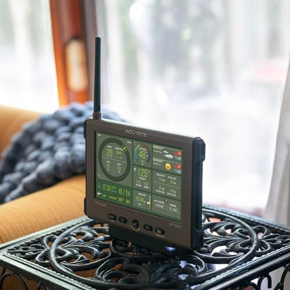 AcuRite Optimus (01218M) Weather Station with HD Display, Solar Power Pack - style: Optimus + Solar Power