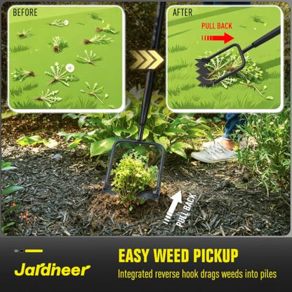 Jardineer Stirrup Hoe Garden Tool for Weeding