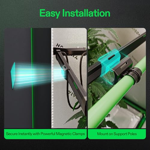 VIVOSUN LumaRay LED Grow Light Bars 16”(4-Bar) Full Spectrum Side Lighting - size: 4 Pack
