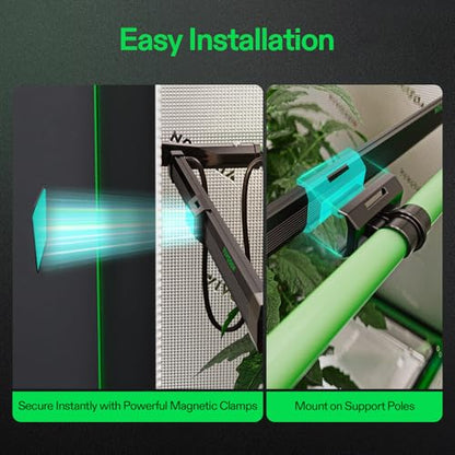 VIVOSUN LumaRay LED Grow Light Bars 16”(4-Bar) Full Spectrum Side Lighting - size: 4 Pack