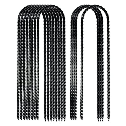 10 Inch Coated Rebar Trampoline Wind Stake Set of 12 Metal Anchors