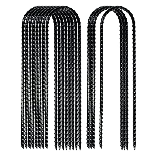 10 Inch Coated Rebar Trampoline Wind Stake Set of 12 Metal Anchors