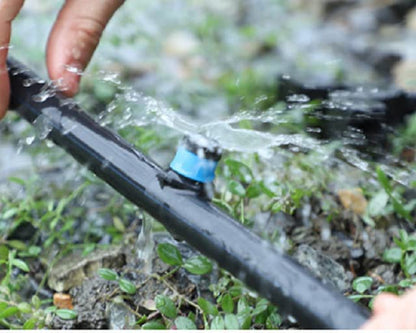 100pcs Adjustable Drip Irrigation Emitters for 1/4" Irrigation Tubing